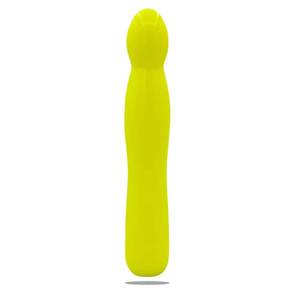 Gendoras Euphorix Epoxidharz-Dildo in Neongelb – sinnliches Kunstwerk Handgefertigt in Österreich