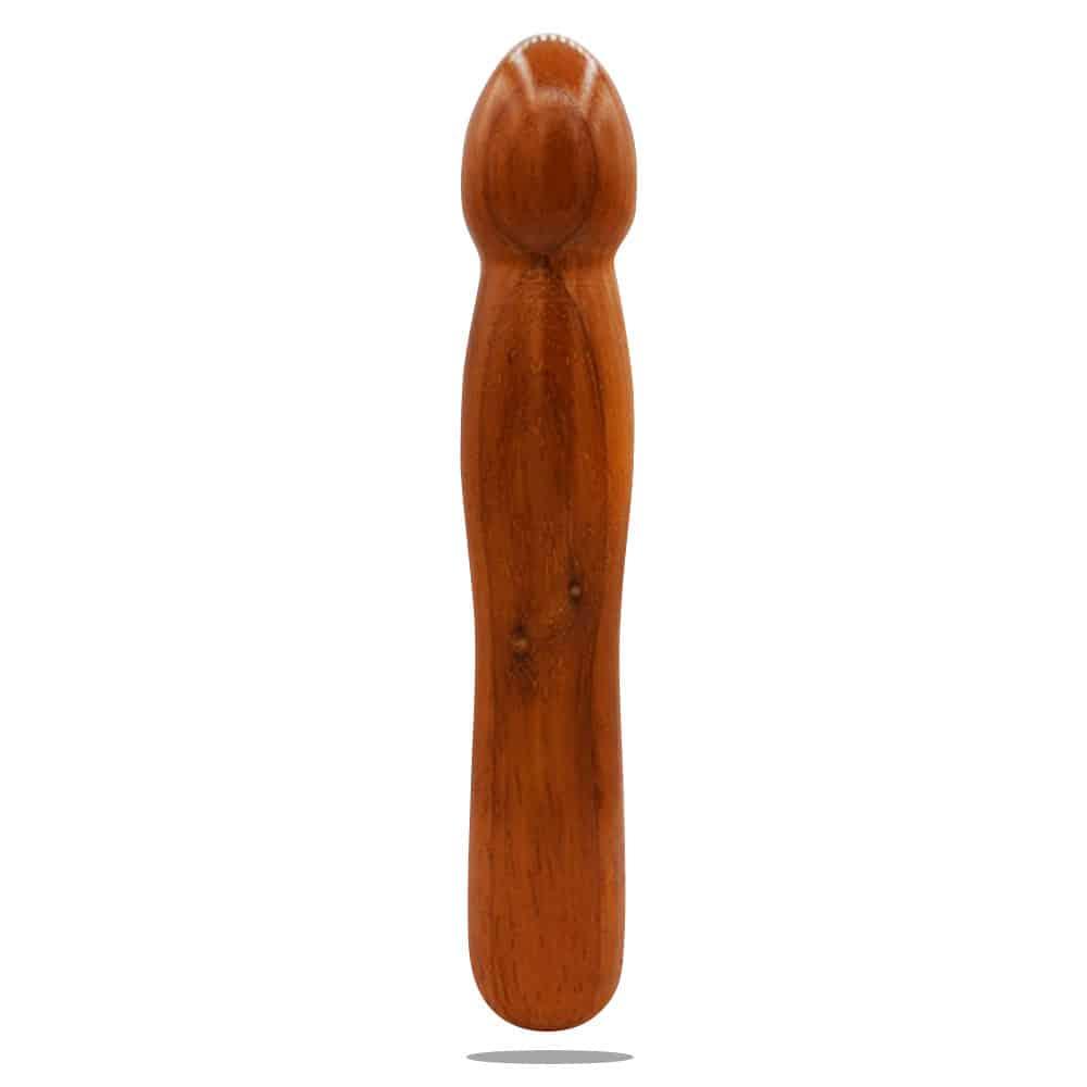 Gendoras Eleganza Padouk-Holzdildo – sinnlicher Padouk-Holzdildo Handgefertigt in Österreich