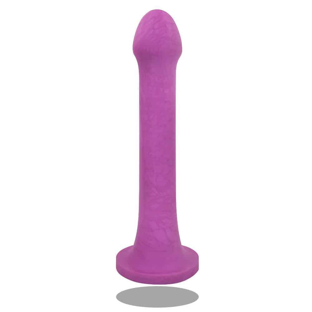 Gendoras AquaFlex Deluxe Silikondildo in Pink – sanfter, flexibler Begleiter Handgefertigt in Österreich
